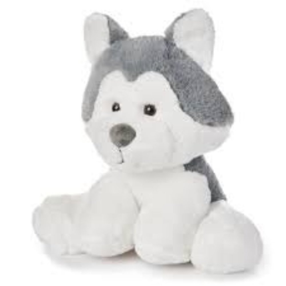 Spark Create Imagine Husky Wolf 12" Plush Stuffed Animal Dog Soft Grey & White